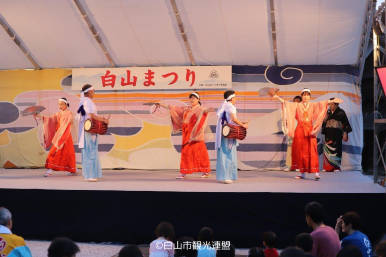 【7/19(土),7/20(日)】白山まつり 白峰@白峰温泉総湯前広場